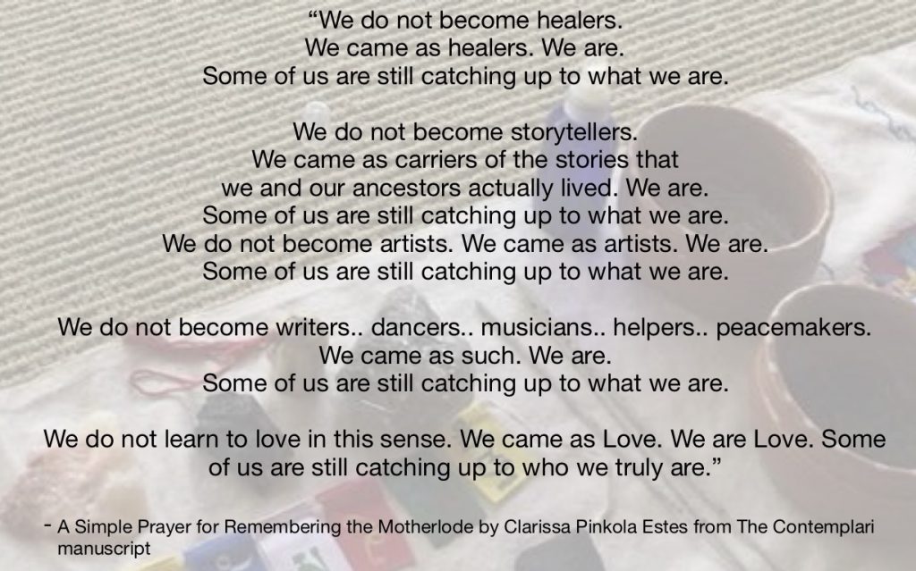 Hearlers Quote Clarissa Pinkola Estes Barbara E Verchot